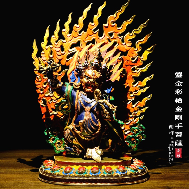 彩绘金刚手菩萨-50cm