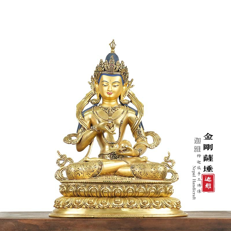 紫铜金刚萨埵-22cm_金刚萨埵_诸佛部_佛像_产品_尼泊尔佛像网