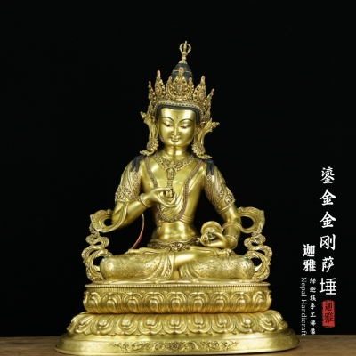 鎏金金刚萨埵-70cm