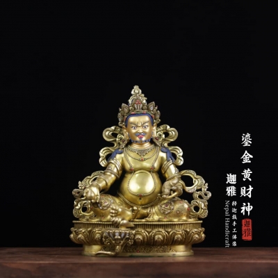 鎏金黄财神-33cm
