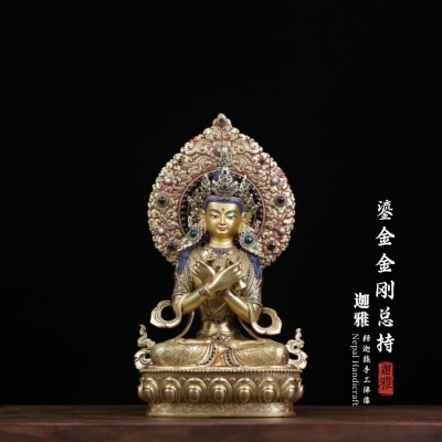 鎏金金刚总持-36cm