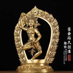 鎏金玛久拉准佛母-40cm