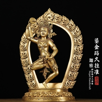 鎏金玛久拉准佛母-40cm