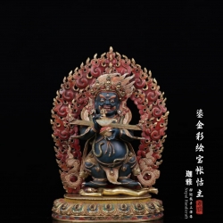 彩绘宝帐怙主-48cm
