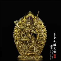 鎏金金刚亥母-56cm