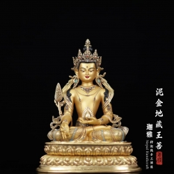 泥金地藏王菩萨-43cm