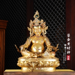 鎏金黄财神-59cm