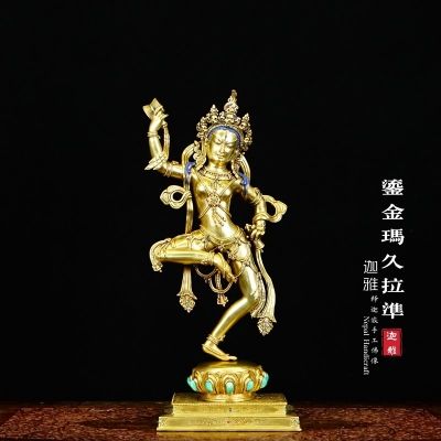 鎏金玛久拉准女神-36cm